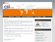 Tablet Screenshot of csi-systems.nl
